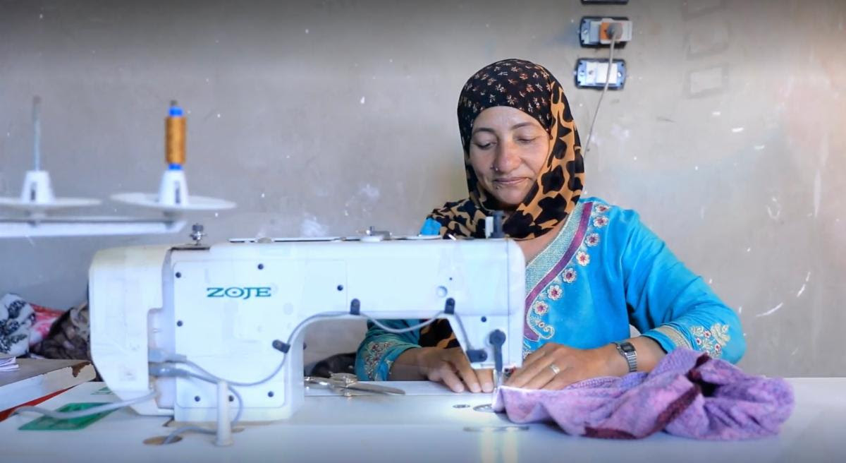 Egypt: From one sewing machine to a thriving business