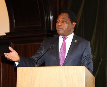 Zambia: President Hichilema in London to promote his country