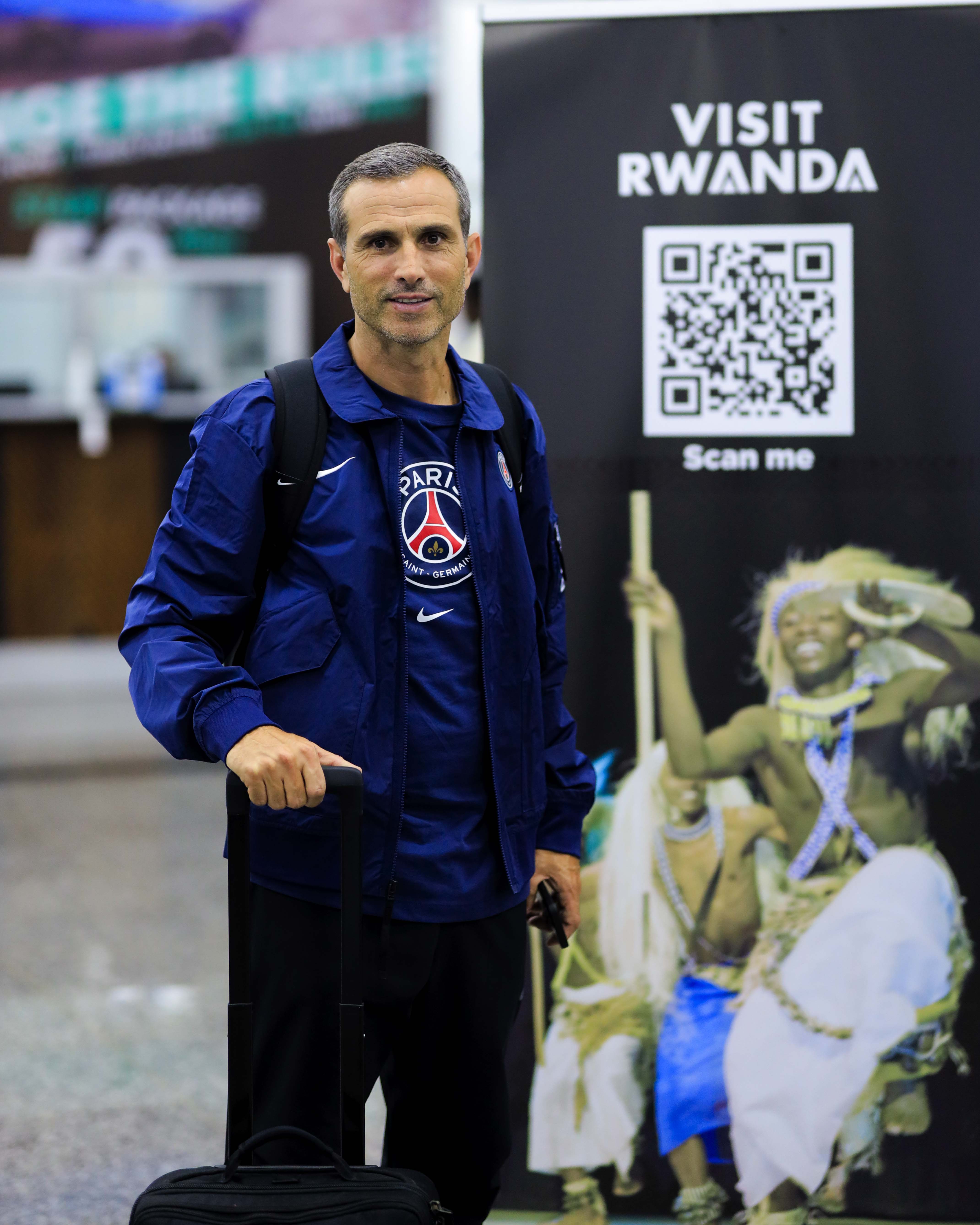 Paris Saint Germain FC Legend Pedro Pauleta Visits Rwanda
