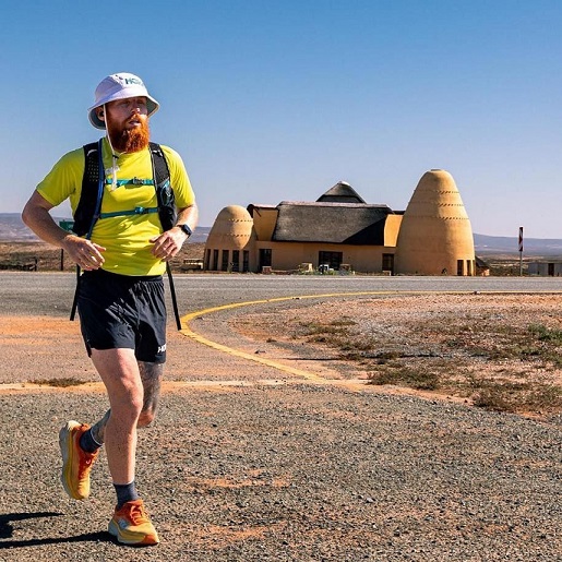 How one man is attempting to run the length of AFRICA